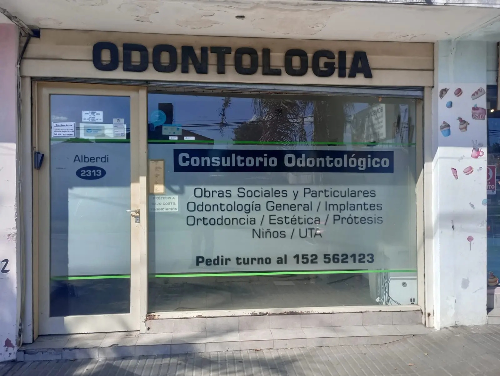 Sede Villa Gobernador Gálvez — Moreno Labari Odontología, Alberdi 2313