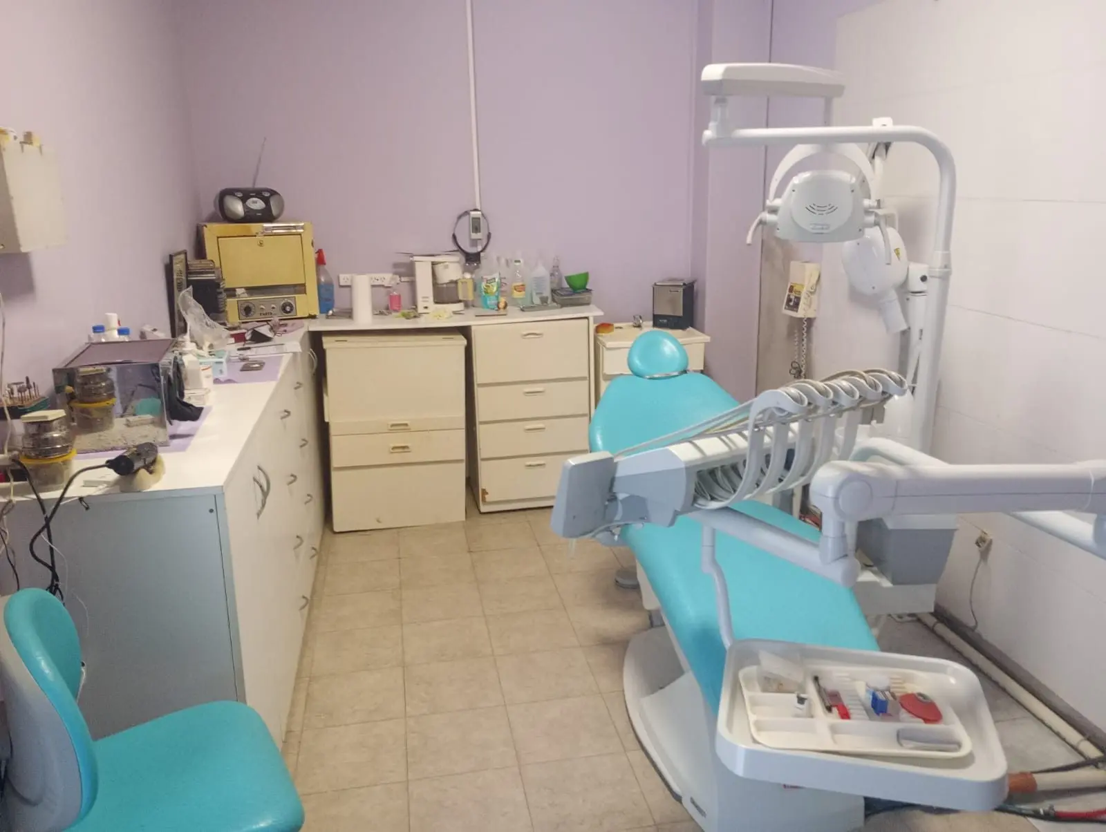 Interior consultorio Villa Gobernador Gálvez — Moreno Labari Odontología