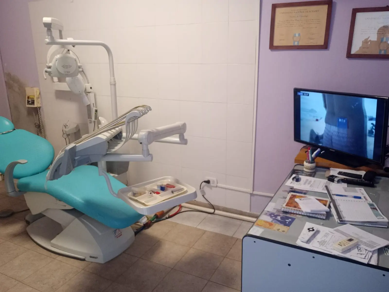 Área de atención odontológica Villa Gobernador Gálvez